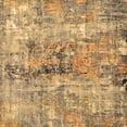 thumbnail image 1 of Ahgly Company Indoor Square Oriental Brown Industrial Area Rugs, 5' Square, 1 of 4