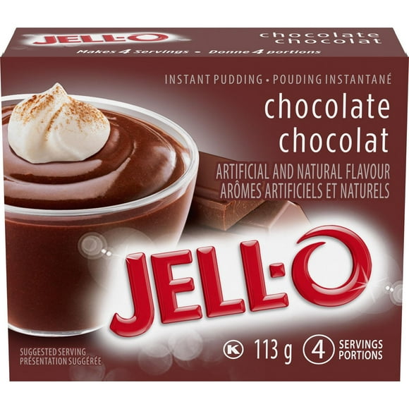 Jell-O Chocolate Instant Pudding Mix, 113g