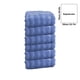 thumbnail image 4 of Juego de toallas faciales y de mano de algodón - Mezcla de poliéster suave, absorbente y respetuosa con la piel | Toallas de baño de secado rápido para adultos | Paquete de 6 colores variados | 29,5, 4 of 7