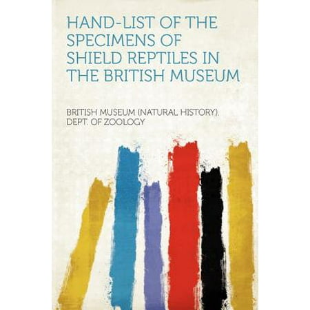 - Hand-List of the Specimens of Shield Reptiles in the British Museum
