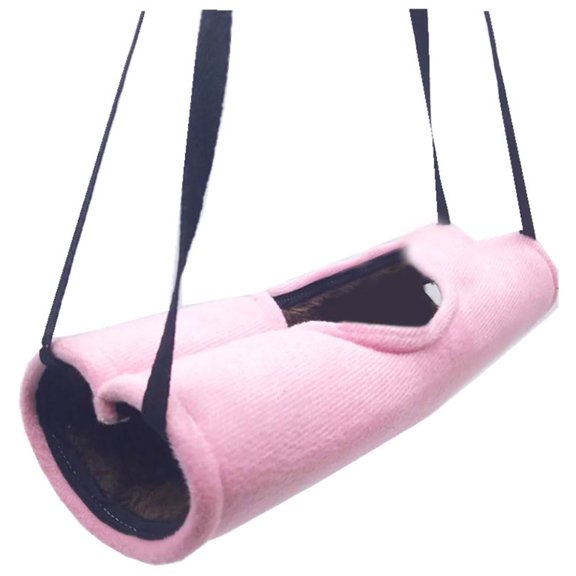 Soft Warm Tunnel Hamster House Pet Sleeping Play Cage Hanging Swing Hammock