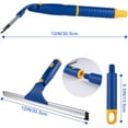 thumbnail image 3 of ITTAHO Swivel Shower Squeegee for Glass Doors, All-Purpose Anti-Slip Window Squeegee with 2 Blades ﻿, 3 of 9