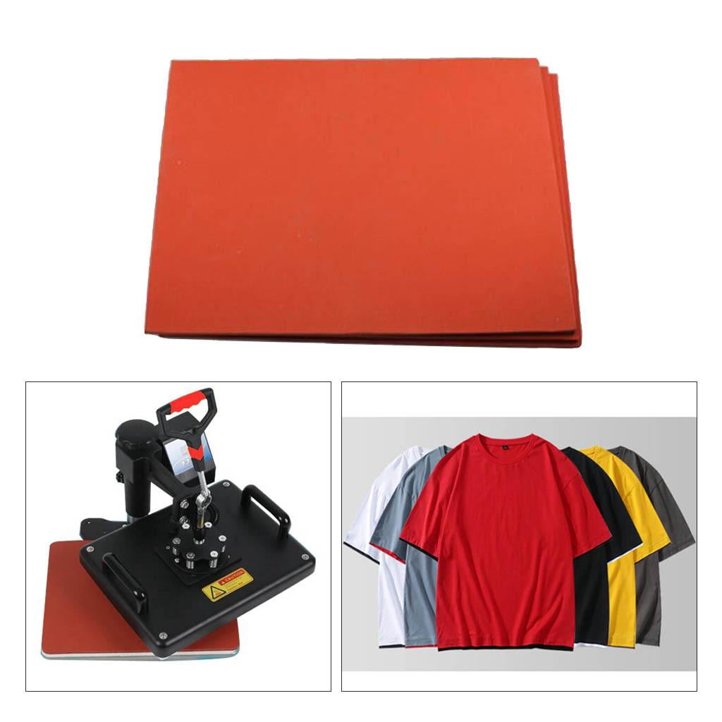 GUOOL Silicone Mat for , Protective -Resistant Mat for Press Machines And HTV And Projects - , 38x38x0.8cm