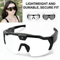 thumbnail image 6 of KRONDO Baseball Glasses with Camera, Smart 4K HD Video Camera Glasses Sports Glassess with Mic, Blue Light Protection Sunglasses for Men Women Cycling Hiking, 6 of 9