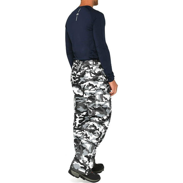 Arctix Insulated Snowsports Cargo Pants - 32 Inseam A6 Camo Black