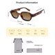 thumbnail image 5 of Lentes de Sol SOJOS Retro Polarizados Hexágono SJ2389 para Mujer/Hombre, 5 of 5
