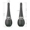 Automatic Enema Bulb with 3 Intensities Modes, Adorime Rechargeable Anti BackFlow Douche for
