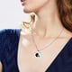 thumbnail image 3 of Collar para mujer, Joyas para mujer, Joyas para mujer Sistema solar Galaxia Universo de cristal Collar colgante en forma de corazón Collar colgante, 3 of 5