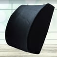 thumbnail image 3 of Unatoiry Lumbar Back Support Cushion Waist Pillow Office Home Car Chair Seat Black, 3 of 6