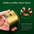thumbnail image 5 of Premium Poker Gold Deck Of Waterproof Playing Cards For Adult - Highly Flexible, Durable Playing Cards With Great Slip & Design | With Much Better Look | Use For Party & Game | Playing Cards, 5 of 5