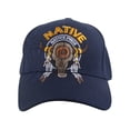thumbnail image 2 of Gravity Threads Native Pride Casquette de Baseball Ajustable - Crâne de Bison - Marine, 2 of 2