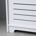 thumbnail image 7 of Veryke Single Door Sliding Storage Cabinet, Storage Organizer Unit - White, 7 of 7
