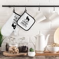 thumbnail image 3 of diraou Funny Great Pyrenees Oven Mitts and Pot Holders Sets, Great Pyrenees Gifts Kitchen Decor Accessories, Great Pyrenees Heat Resistant Oven Gloves Hot Pads for Kitchen Cooking Baking Grilling, 3 of 6