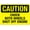 Warning Sign 2, variant on Chock Wheels Of Trailer Aluminum Tin Warning Sign 8"x12" - For Home Outdoor Garden, Trailer Wheel Chock Sign