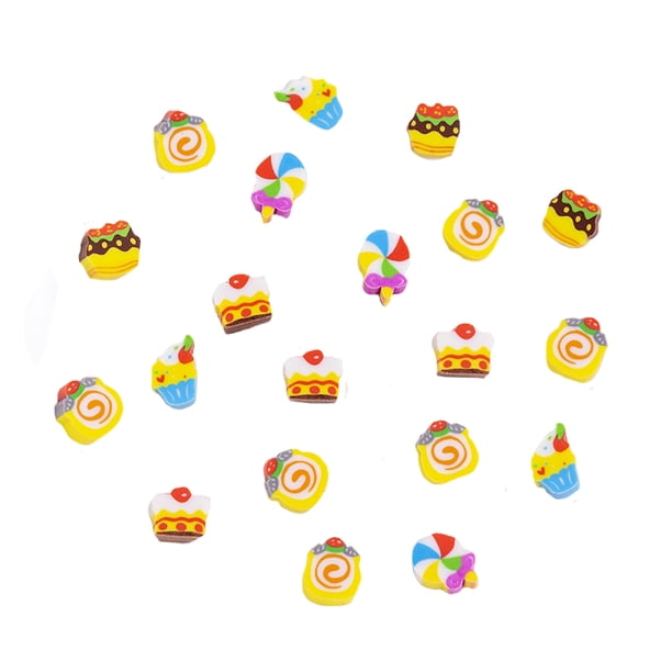 Vogacara Paquete de 200 mini gomas de borrar, gomas de borrar con bonitos números, papelería escolar Juguetes Tipo 7 Vogacara BFH000259-06