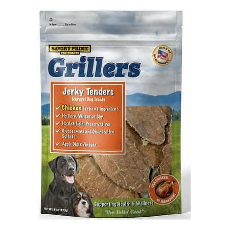 UPC: 0810359005607 | Savory Prime Grillers Chicken Grain Free Chews For Dog 0.8 lb 1 pk