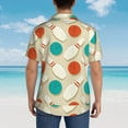 thumbnail image 4 of Susaid Vintage Bowling Print Hawaiian Shirts for Men Women,Hawaiian Summer Short-Sleeve Casual Relaxed-Fit Button-Down,Large, 4 of 7