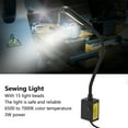 thumbnail image 3 of Sewing Lights Table Top, Widely  Sewing Machine LED Light 110-240V 15 Lamp Beads With  For 3D Printers US Plug, 3 of 8