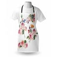 thumbnail image 3 of Rose Apron Vintage Floral Bouquets with English Roses Wildflowers Botanical Natural Summer Time, Unisex Kitchen Bib Apron with Adjustable Neck for Cooking Baking Gardening, Multicolor, by Ambesonne, 3 of 3