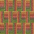 thumbnail image 1 of Ahgly Company Indoor Square Patterned Chilli Pepper Red Area Rugs, 5' Square, 1 of 6