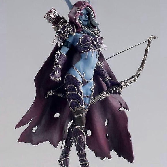 Sylvanas Windrunner World Of Warcraft Action Figures The Queen Of The Undead Handmade Model Collection