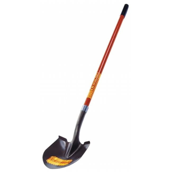 Midwest Rake LLC 49430 16 Gauge 2 Green Fiberglass Round Point Shovel