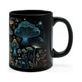 thumbnail image 4 of Gnmfd Bioluminescent Fungi Mug, Ceramic Coffee Cup with Mushroom Print 12oz Novelty Gift for Coffee Lovers Office Home Holiday Party Drinkware Decor, 4 of 9