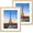 Nature, variant on YMWVH 2Pack Natural Wood A4 Picture Frames - 8.27x11.69 Inch, Fits 6x8 with Mat & 8x12 Without Mat for Home Office