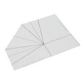 thumbnail image 1 of Transparent Acrylic Food Basket Sewing Template DIY Sewing Ruler for Crafting Projects Picnics, 1 of 7