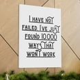 thumbnail image 6 of Inspirational Wall Art I Have Not Failed 1 Corinthians 1:9 Motivation Wall Decor for Home Office Gym Inspiring Success Quote Print Ready to Hang Unframed, 6 of 18