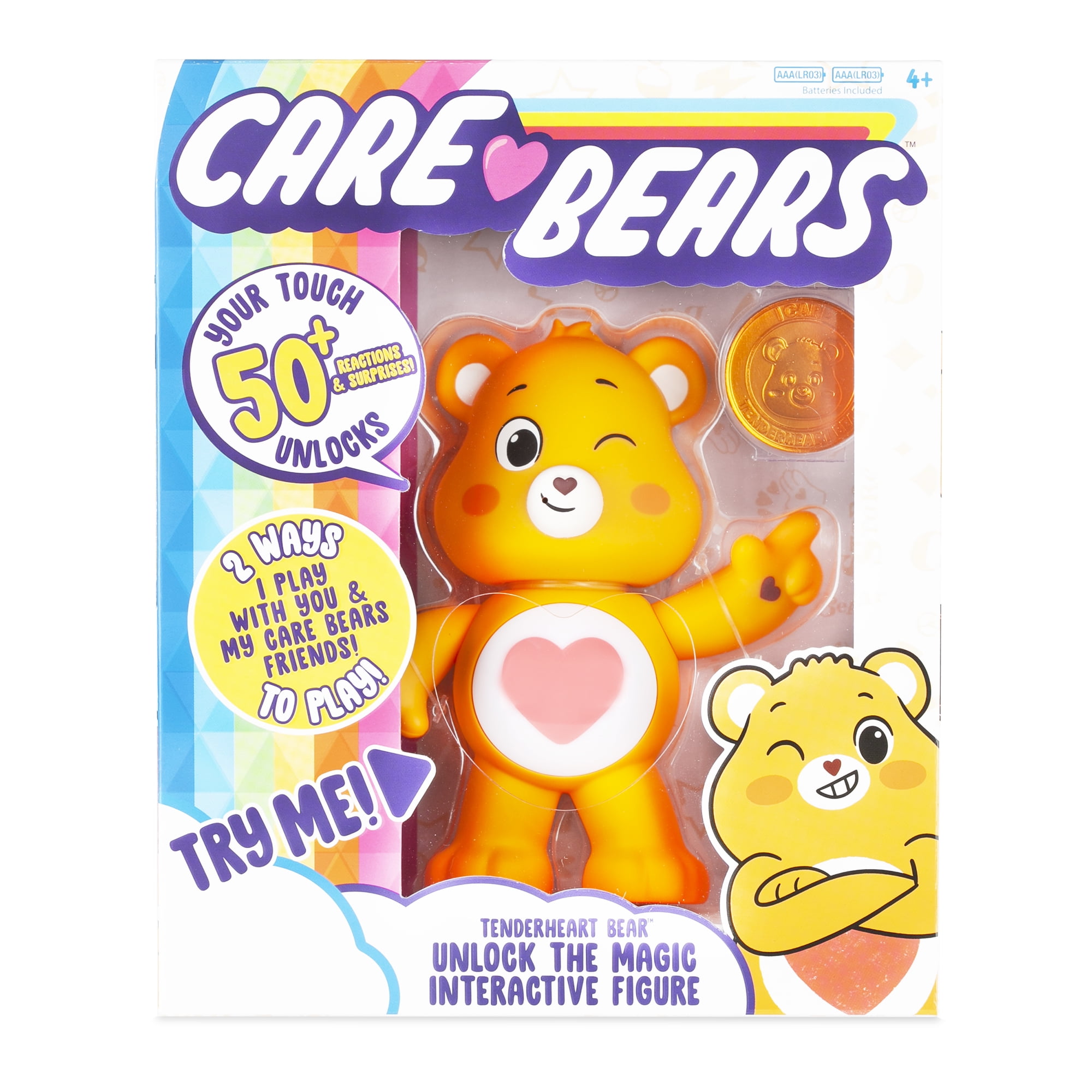 2020 Interactive Care Bears Cheer Bear Pink 50 Reactions Unlocks The Magic for sale online 