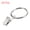 Silver Tone 1.25", variant on Uxcell 1.25" Inner Dia Curtain Clip Rings Metal Silver Tone Chrome Plated 24 Pack