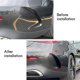 thumbnail image 3 of Bumper Spoiler Side Wing Canard Trim for -, 3 of 5