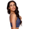 thumbnail image 2 of Bralette Ilusión 72024 Azul G Sin pad ni varilla Transparencias Tirantes ajustables, 2 of 3