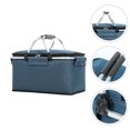 thumbnail image 1 of unbranded 1Ud Barbecue Basket Oscuro Con Marco De Aluminio Y Materiales Resistentes Para Uso En Picnics Y Bbq, 1 of 6