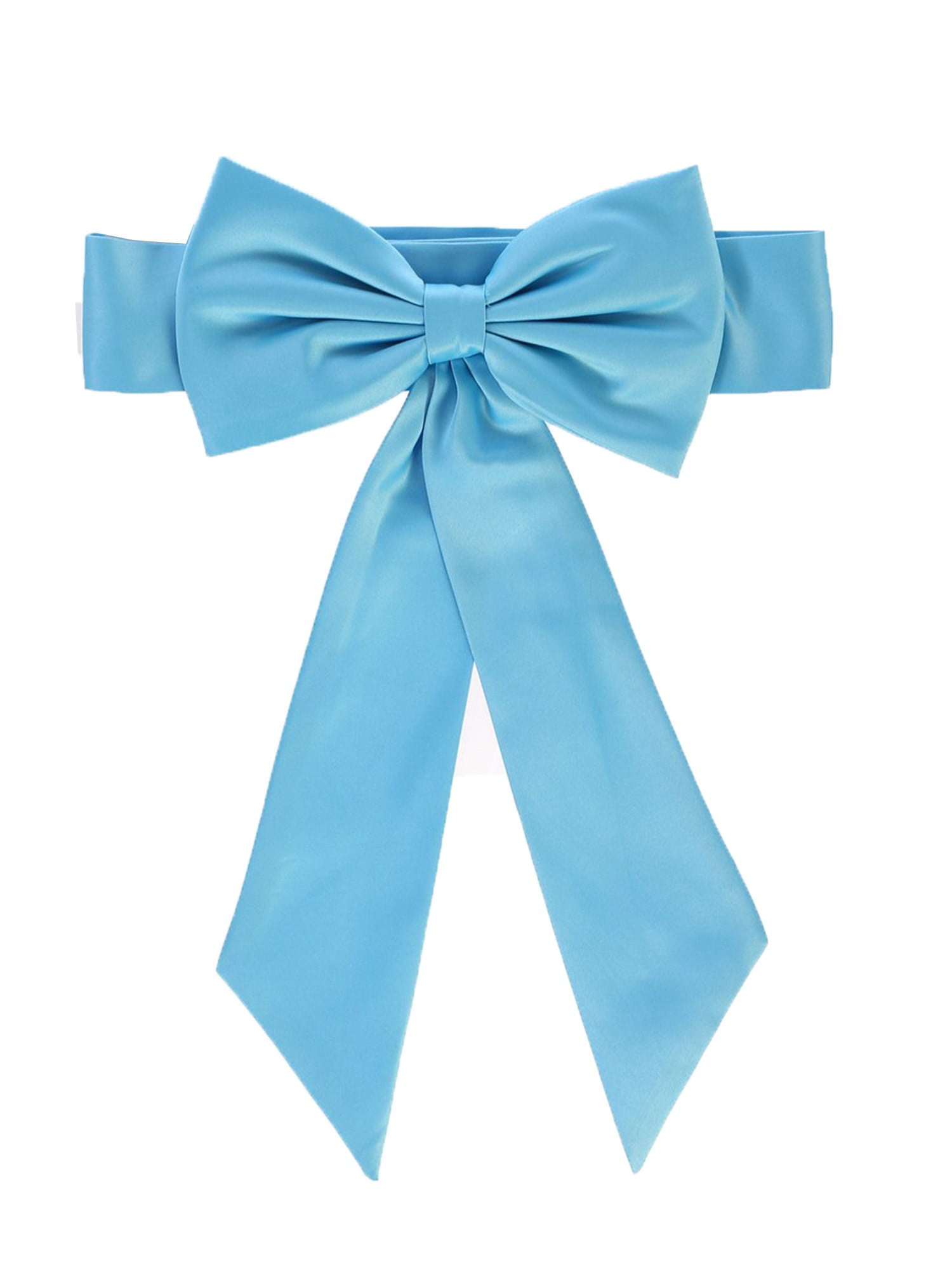 aqua satin ribbon