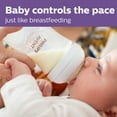 thumbnail image 6 of (2 pack) Philips Avent Natural Baby Bottle with Natural Response Nipple, Clear, 1m+, 9oz, Clear, 3pk, SCY903/93, 6 of 17