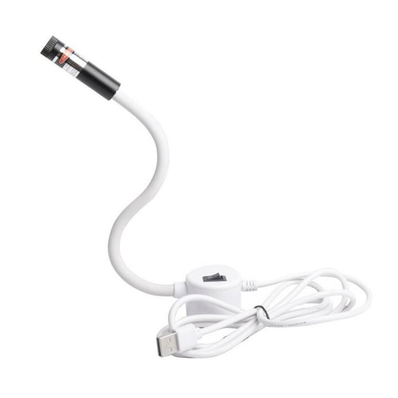 Magnetic Positioning Quilting Light, Sewing Machine Quilting Light with Adjustable Dot/Straight Line/Crosshair Projection, Vision Guide, Sewing Machine Attachments (USB-Type)