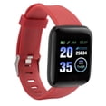 thumbnail image 1 of 116 Plus Smart Watch for Men Women with 1.3 Inch TFT Color Screen, Fitness Watch with Step Counter, Calories, Exercise Mode, Call Reminder, Message Reminder, Calculator, Alarm, 1 of 7