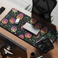 thumbnail image 2 of Long Mouse Pads for Desk,Colorful Halloween Pumpkins Desk Mats on Top Of Desks, Desk Mouse Pad Extra Large with 3mm Non-Slip Base and Stitched Edge for Gaming,Office,Work,Home 35.4"x15.7", 2 of 6