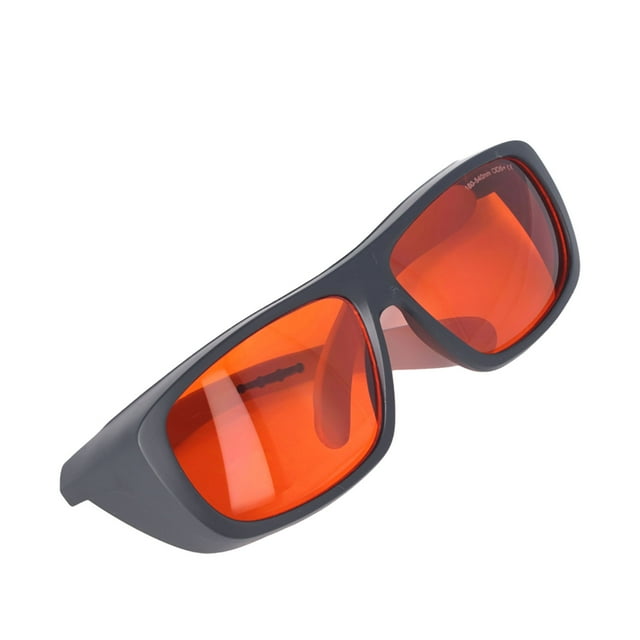 Protection Glasses, 180-500nm Wavelength PC Plastic Fast Light Response Wear Resistant Goggles Easy To Clean For Industrial Use White,Black