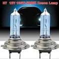 thumbnail image 1 of 2x Vehicle LED Bulbs White 12 V H7 100W 6000K Xenon Lamp Super Bright Halogen Car Headlight Bulbs Car Lights Automobiles Parts, 1 of 5
