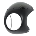 thumbnail image 4 of Headlight Fairing, Antiaging 7in Motorcycle Windshield Wearproof  For Most Motorcycles Matte Black, 4 of 8