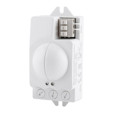 LAFGUR Smart Light Switch, 360 Degree 500W Radar Motion Detector Smart Microwave Sensor Light Switch, Motion Detector Light