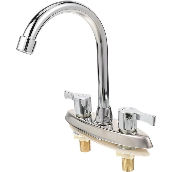 ERDS-Laundry Tub Faucet Utility Sink Faucet Rv Kitchen Faucets for Campers Hot Cold Faucet Basin
