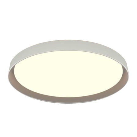 Niko 15.5 in. 1 Light White 5CCT Integrated Selectable LED Flush Mount Ceiling Light