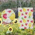 thumbnail image 2 of SKYSONIC Garden Flag Watermelon Pineapple Double-Sided Printed House Sports Flag-12x18(in)-Polyester Decorative Flags for Courtyard Garden Flowerpot, 2 of 6