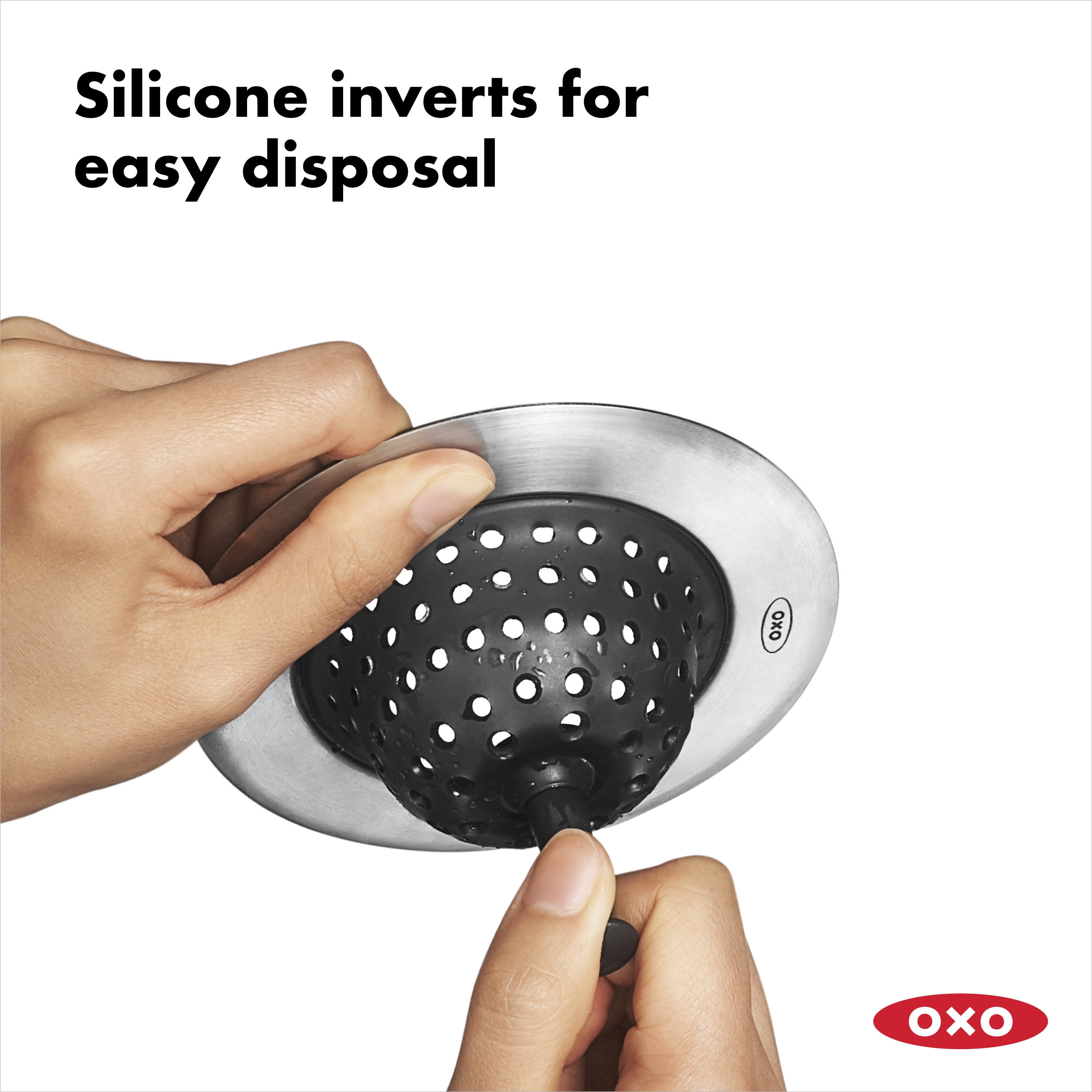 OXO Softworks Silicone Sink Drain Catcher