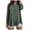 Dark Green_1, variant on Godom Shirts for Women Oversized Long Sleeve Button Down Shirts Blouses Tops with Pocket