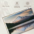 thumbnail image 6 of Elephant Stock Mount Hood Panorama Wall Art - Horizontal Canvas Wall Art - Living Room Wall Decor - Nature Canvas - White And Blue Decor - 51" x 34", 6 of 8